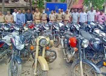 जळगाव…! ५ दिवसात चोरीच्या २६ दुचाकी हस्तगत!