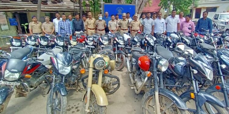 जळगाव…! ५ दिवसात चोरीच्या २६ दुचाकी हस्तगत!