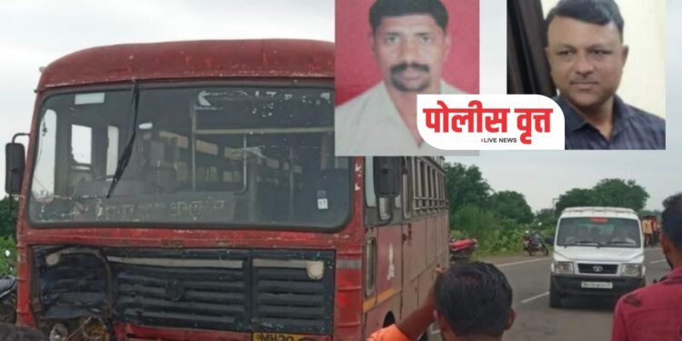 अमळनेर…! जिवलग मित्रांवर काळाचा घात; भरधाव बसच्या धडकेने दोघे डॉक्टर तरूण ठार