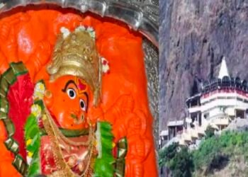 सप्तशृंगी देवीचं 1000 वर्षांपूर्वीचे मनमोहक रुप आलं समोर..1500 किलो शेंदूर काढल्या नंतर मातेच रूप