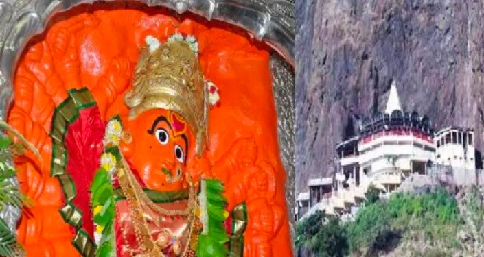 सप्तशृंगी देवीचं 1000 वर्षांपूर्वीचे मनमोहक रुप आलं समोर..1500 किलो शेंदूर काढल्या नंतर मातेच रूप