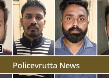 जबरी चोरीच्या गुन्ह्यातील चार आरोपी स्थानिक गुन्हे शाखेकडुन जेरबंद