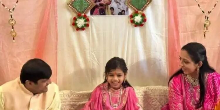 श्रीमंत हिरे व्यापाऱ्याच्या ८ वर्षांच्या चिमुकलीने घेतली दिक्षा!