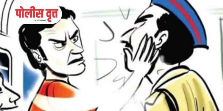 पोलिसाला मारहाण दोन अटकेत !