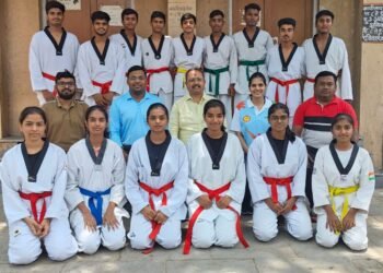 रत्नागिरी येथे होणाऱ्या ज्युनियर राज्यस्तरीय तायक्वांडो स्पर्धेत जैन स्पोर्टस् अॅकॅडमीच्या खेळाडूंची निवड