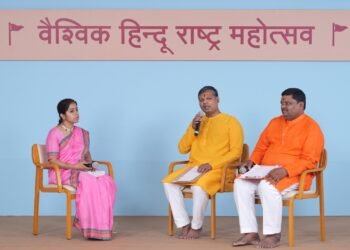 ‘वैश्विक हिन्दू राष्ट्र महोत्सवा’ मध्ये ‘मंदिरांचे संघटन : प्रयत्न आणि यश’ विषयावर चर्चासत्र_मंदिरांच्या संरक्षणासाठी महाराष्ट्र मंदिर महासंघाच्या माध्यमातून प्रयत्न केले जाणार ! – प्रशांत जुवेकर, हिंदु जनजागृती समिती