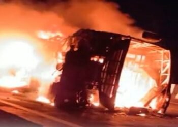 समृद्धी महामार्गावर भीषण अपघात; २५ प्रवाशांचा होरपळून मृत्यू