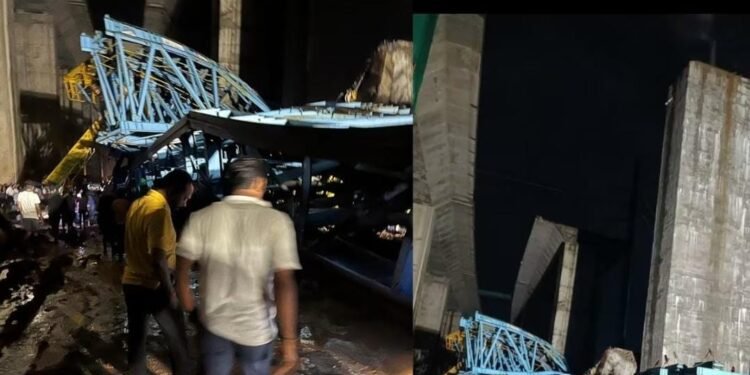 मोठी दुर्घटना! समृद्धी महामार्गावर गर्डरसह क्रेन कोसळली, १५ मजुरांचा मृत्यू
