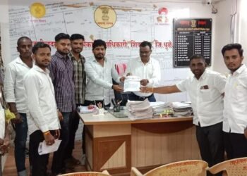 शिंदखेडा तालुका दुष्काळी जाहिर करा संभाजी सेनेची मागणी