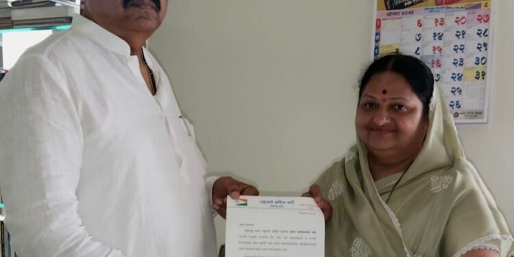 तिलोत्तमा पाटलांच्या हाती राष्ट्रवादी काँग्रेसची मोठी जबाबदारी..