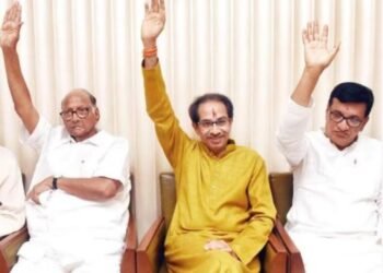 मुंबईत आज महाविकास आघाडीच्या आमदारांची संयुक्त बैठक.