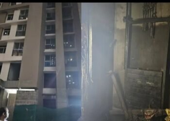 मोठी दुर्घटना! ठाण्यात 40 मजली इमारतीची लिफ्ट कोसळली; 7 जण जागीच ठार