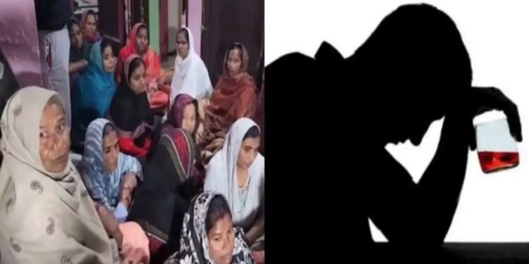 धक्कादायक! दारूच्या एका घोटाने घेतला ६ जणांचा जीव,  नेमकं काय घडलं