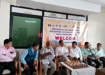 जळगाव येथे अनुभूती निवासी स्कूलमध्ये राष्ट्रीय सब-ज्युनिअर बुध्दिबळ स्पर्धा, २७ डिसेंबर २०२३ ते ४ जानेवारी २०२४ दरम्यान स्पर्धेचे आयोजन