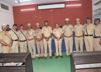 जळगाव जिल्हा पोलीस दलातील ०९ अधिकारी-अंमलदार सेवानिवृत्त