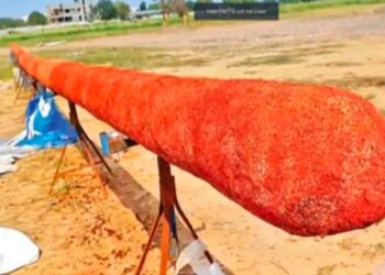 अयोध्यातील प्राणप्रतिष्ठेसाठी १०८ फूट लांब अगरबत्ती; ४५ दिवस जळत राहणार