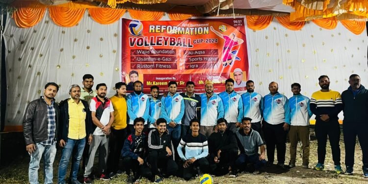 व्हॉलीबॉल स्पर्धेत अल अकसाला विजेतेपद तर वाजिद फाउंडेशनला उप विजेतेपद