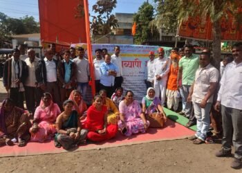 जळगावात एकीकडे श्रीरामभक्तांसाठी कथा ‘तर दुसरीकडे म.वाल्मिकींच्या वंशजांची व्यथा..