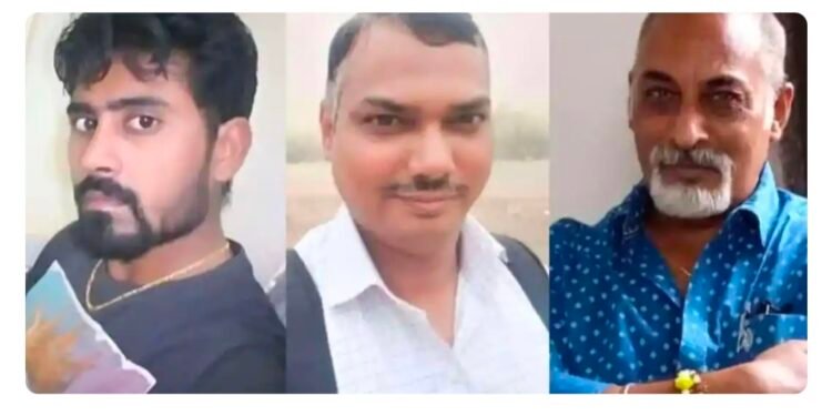 ट्रेनच्या धडकेत तीन ऑन ड्युटी रेल्वे कर्मचाऱ्यांचा मृत्यू