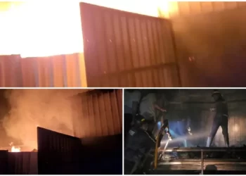 धक्कादायक: लाकडाच्या वखारीला आग दोन सख्ख्या भावांचा होरपळून मृत्यू