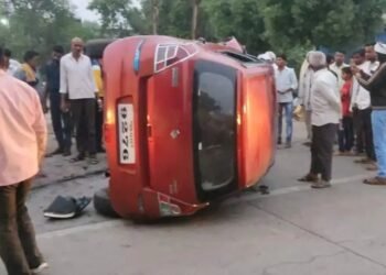 पाचोरा : भरधाव कारच्या धडकेत २ जन जागीच ठार, तर २ गंभीर जखमी