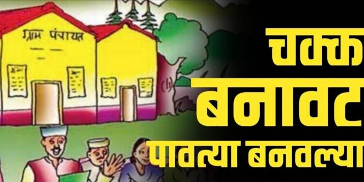 बनावट पावती पुस्तक तयार करुन वसुली, ग्रामसेवकानेच पंचायतीला लूटले, पाणीपट्टीचे साडेपाच लाख हडपले