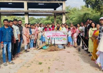 खडकदेवळा || येथे माय भारत नेहरू युवा केंद्र जळगावं अंतर्गत एक पेड मां के नाम  कार्यक्रमाचे आयोजन..!