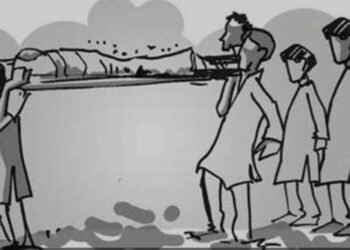 पारोळा अंत्ययात्रेदरम्यान घडले असे काही मृतदेह रस्त्यातच सोडून नातेवाईक पळत सुटले