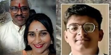 दुर्दैवी घटना: मुलाला वाचवताना आई-वडिलांचाही डोंगरावरून कोसळून मृत्यू; एकाच कुटुंबातील तिघांचा अंत